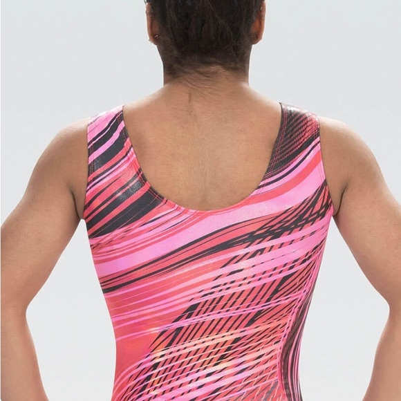 NWT Candy Streaks GK gymnastics tumbling dance Workout Leotard Style #3854 CL - Picture 2 of 10